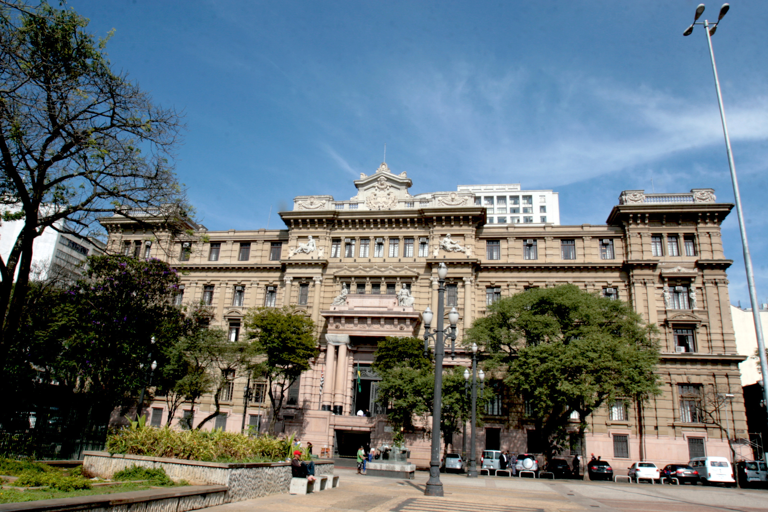 Fachada do Tribunal de Justiça de São Paulo